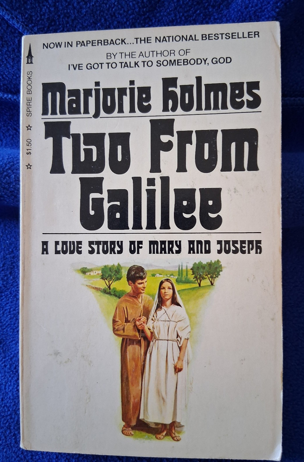 Two From Galilee Marjorie Holmes 1972 A Love Story of Mary & Joseph Very Good