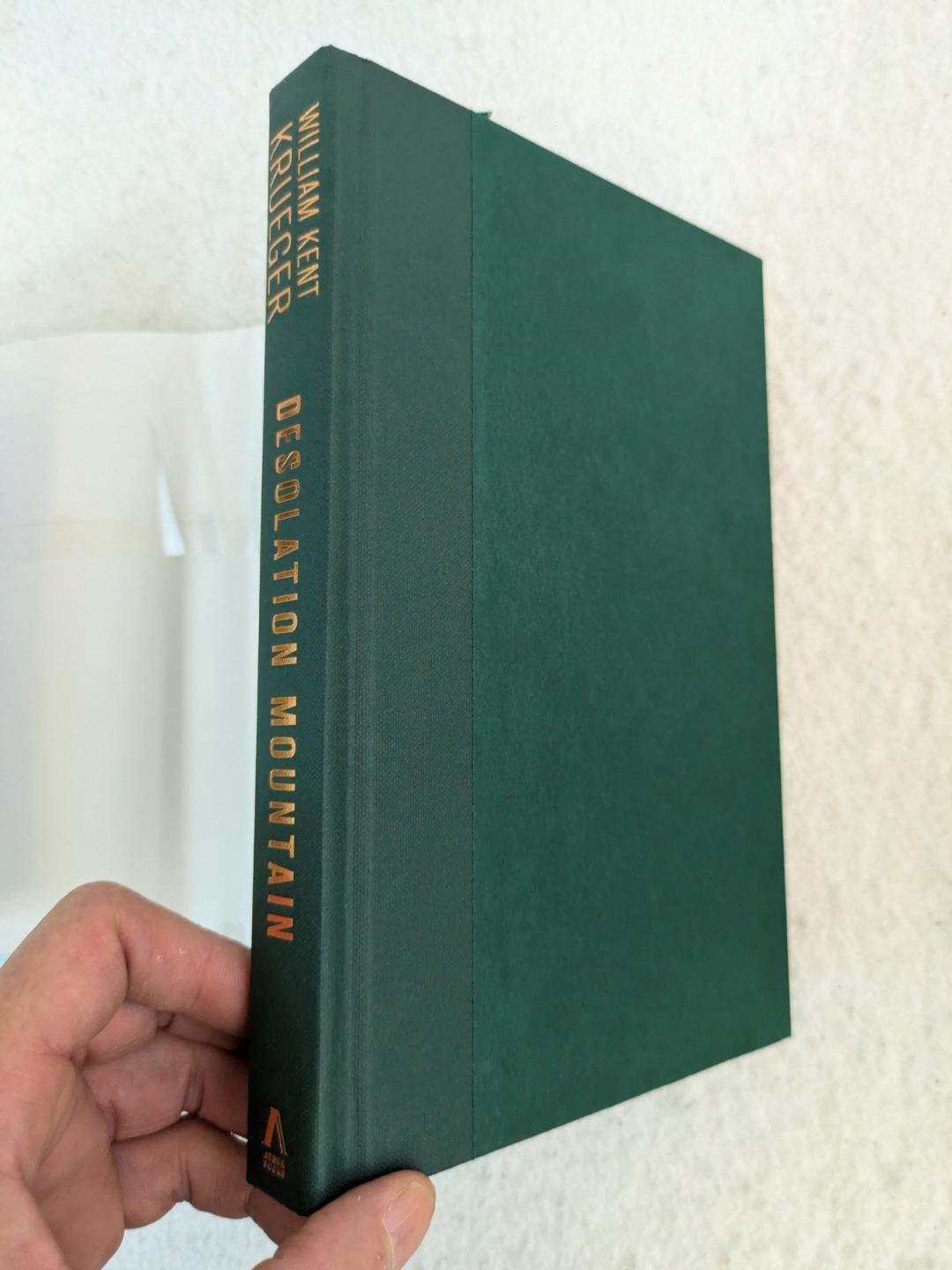 SIGNED William Kent Krueger DESOLATION MOUNTAIN 2018 Atria Books, NY 1st/1st