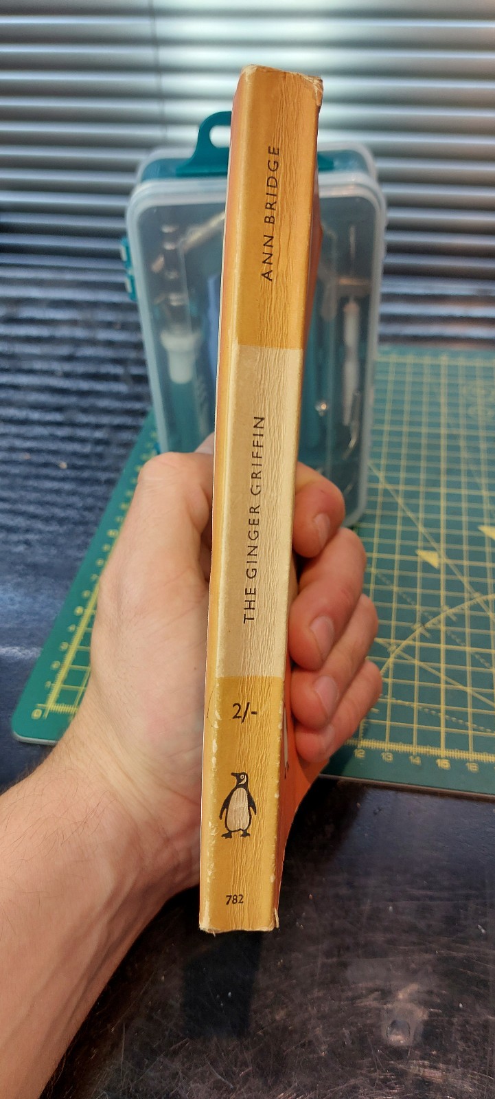 Penguin Paperback #782 The Ginger Grifin 1ST EDITION/1ST IMPRESSION