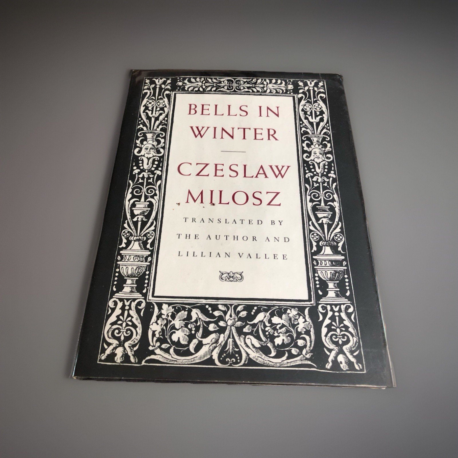 Czeslaw Milosz / Bells in Winter / 1st Ed. / HCDJ / Ecco Press, 1978 / NF