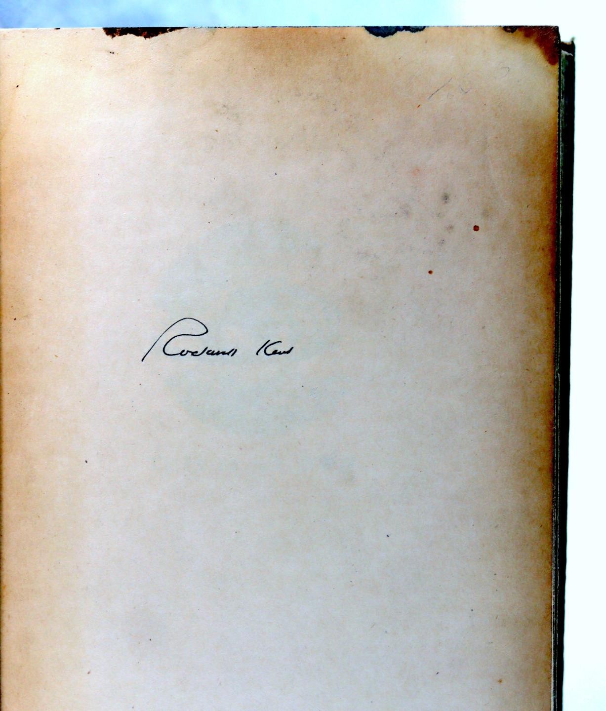 Rockwell Kent Signed 1st Ed 1940 This Is My Own Biography Artist Printmaker HC