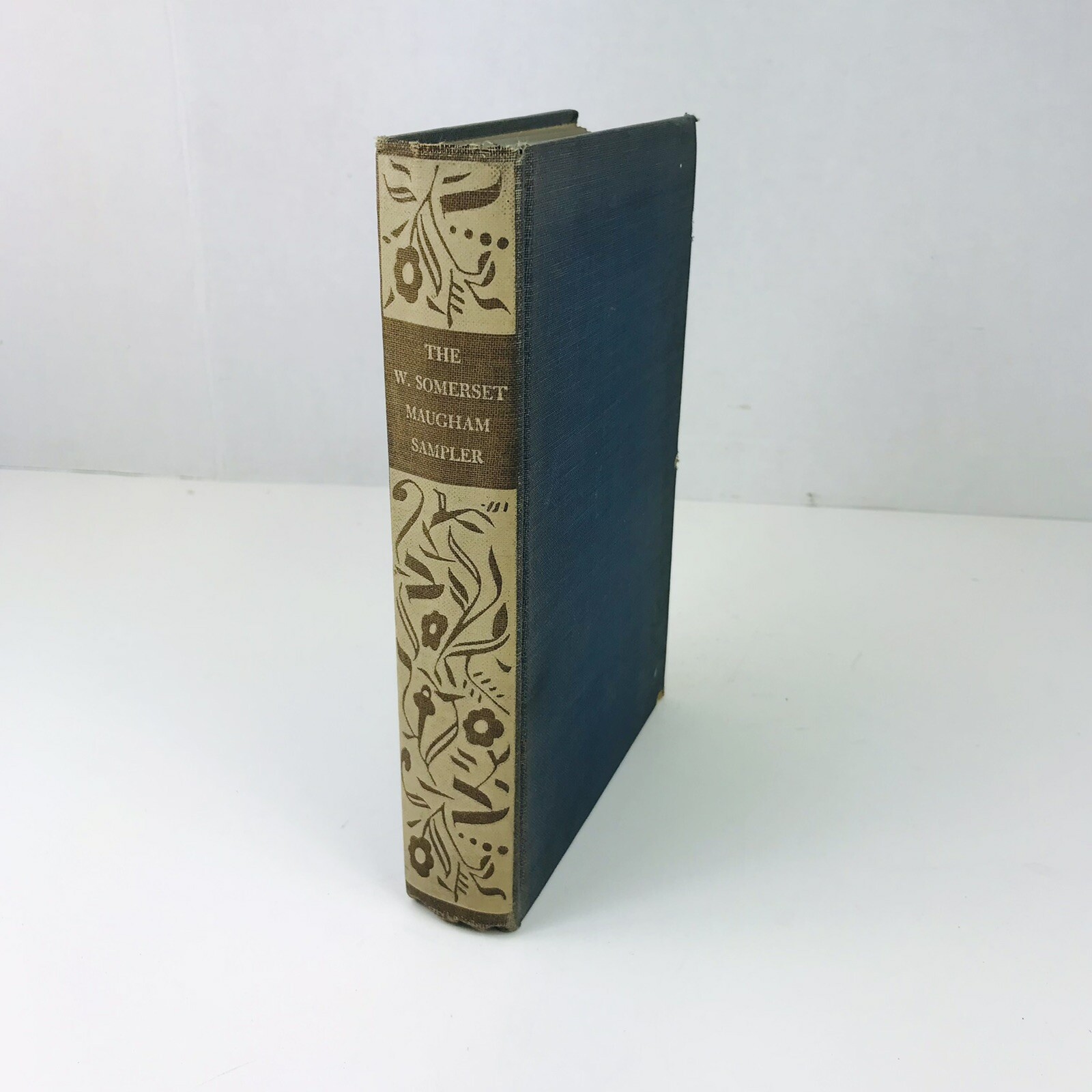 VINTAGE BOOK THE SAMPLER by W. SOMERSET MAUGHAM, 1943 Hardcover cloth,