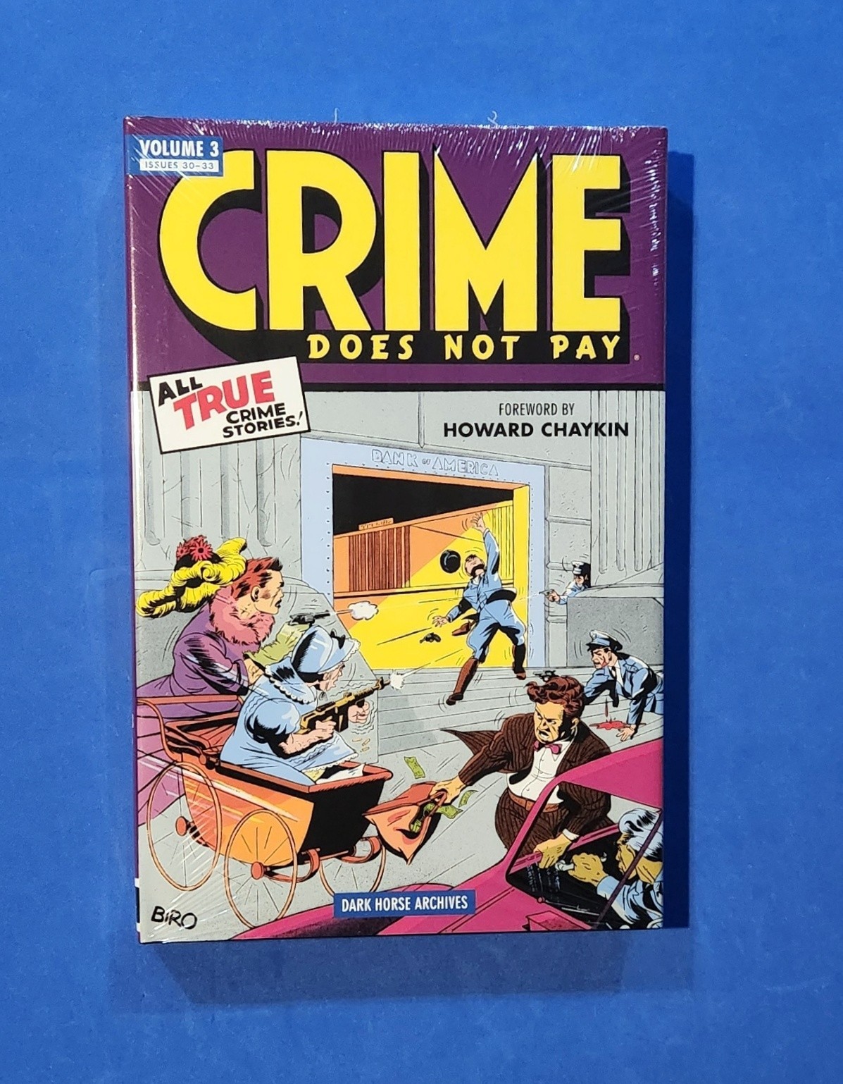 CRIME DOES NOT PAY DARK HORSE ARCHIVES VOLUME 3**SEALED**HC HARDCOVER**NICE**