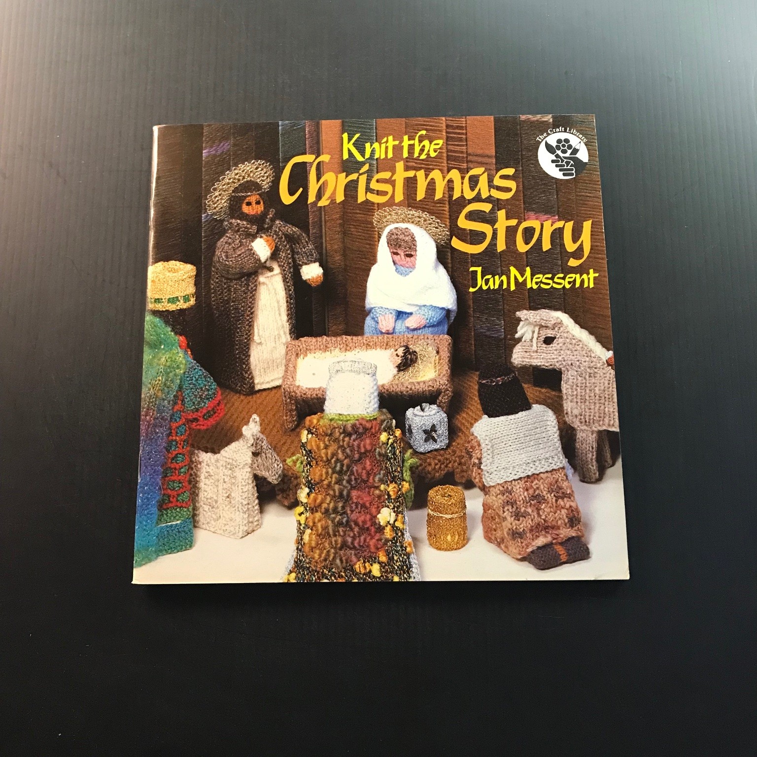 Knit the Christmas Story Jan Messent 1993 Knitting Patterns Craft Book