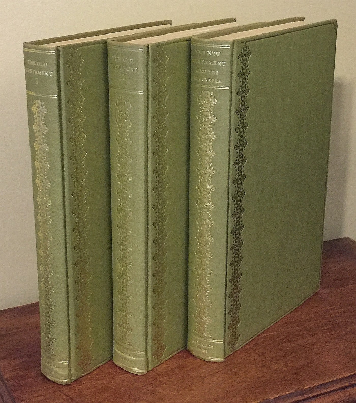 The Holy Bible: Authorized King James Version– Nonesuch Press edition, 1963