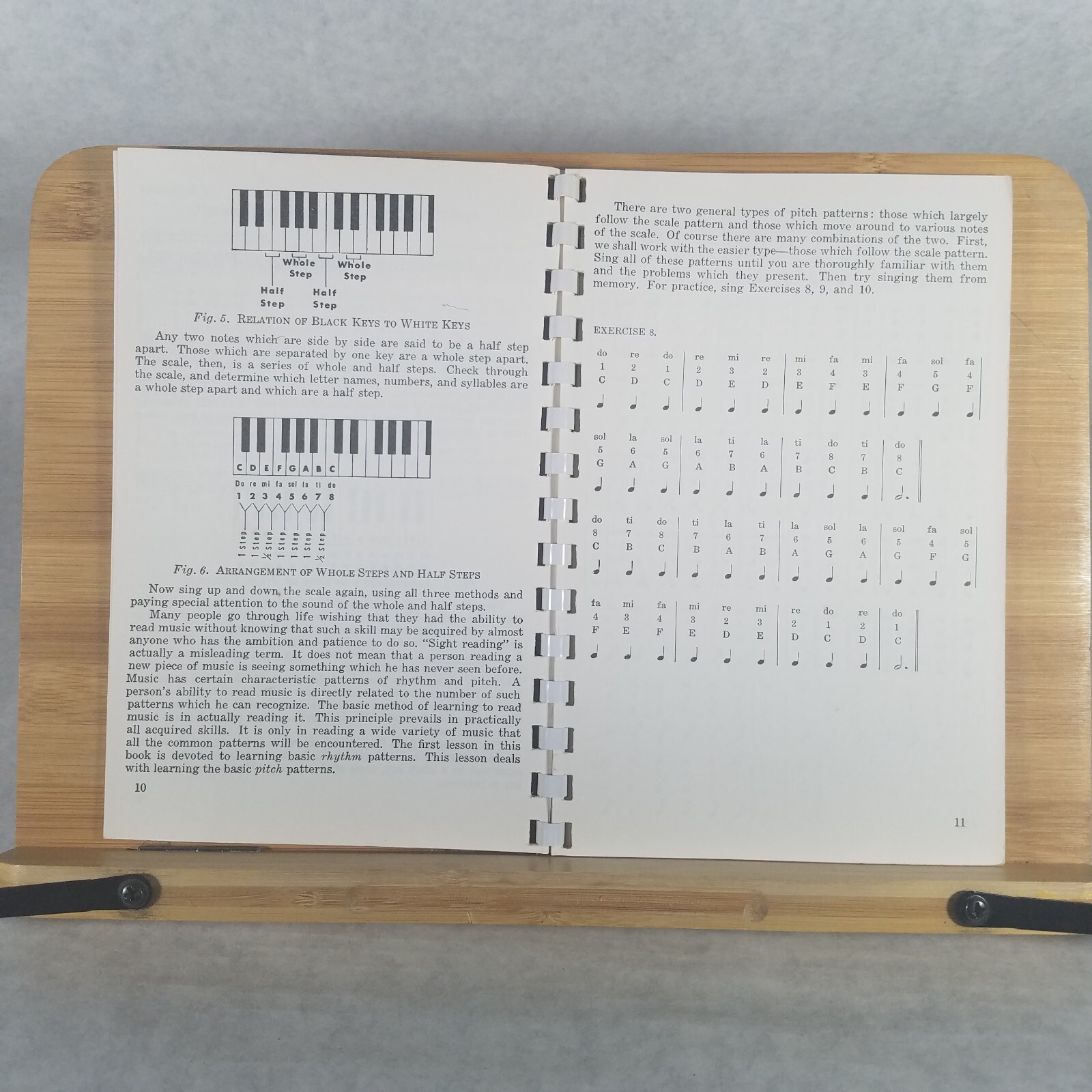 The Beginning Music Reader – 1969 Comb Bound Paperback by James C. McKinney