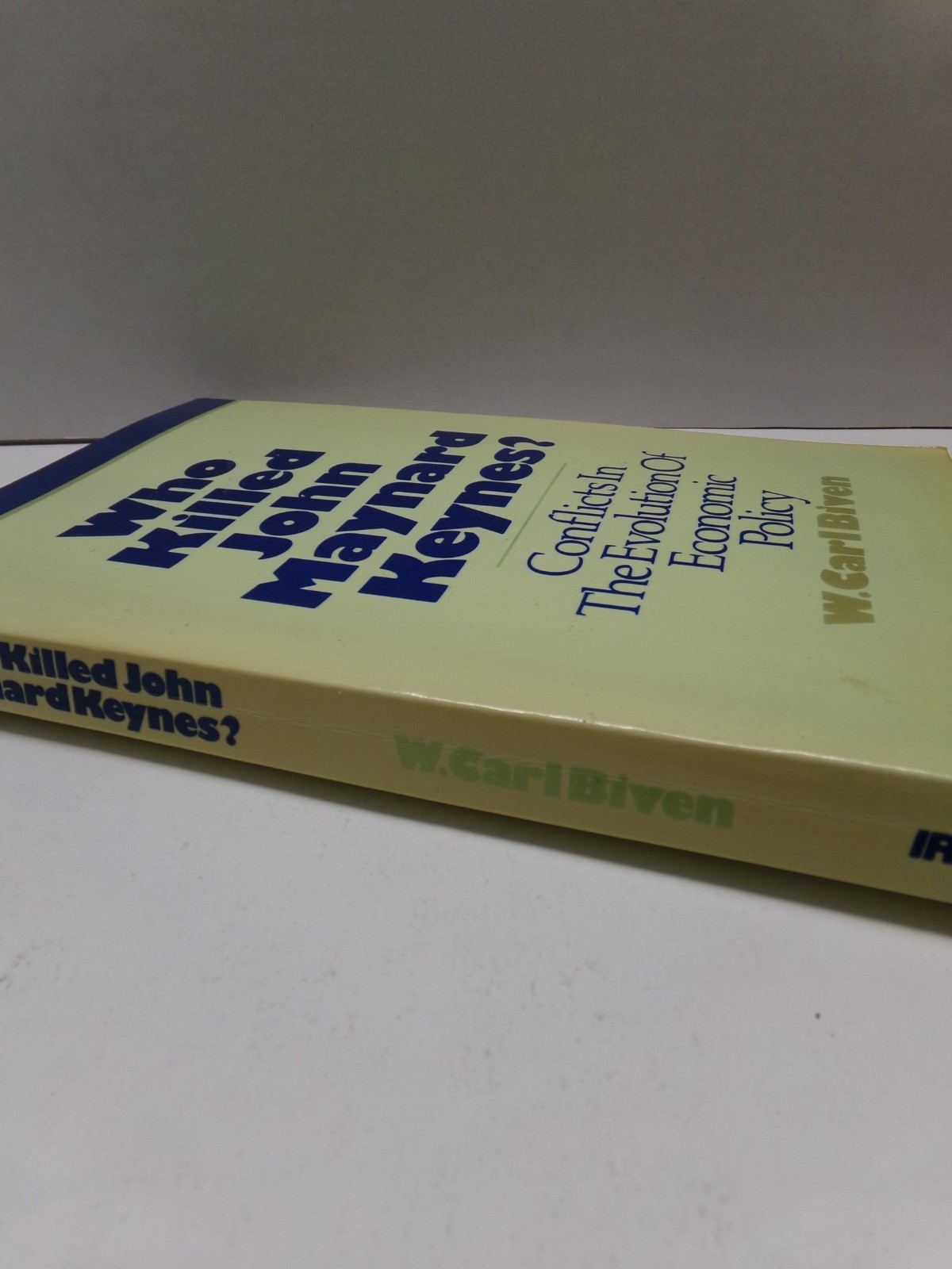 Who Killed John Maynard Keynes W Carl Biven Vintage Paperback Book