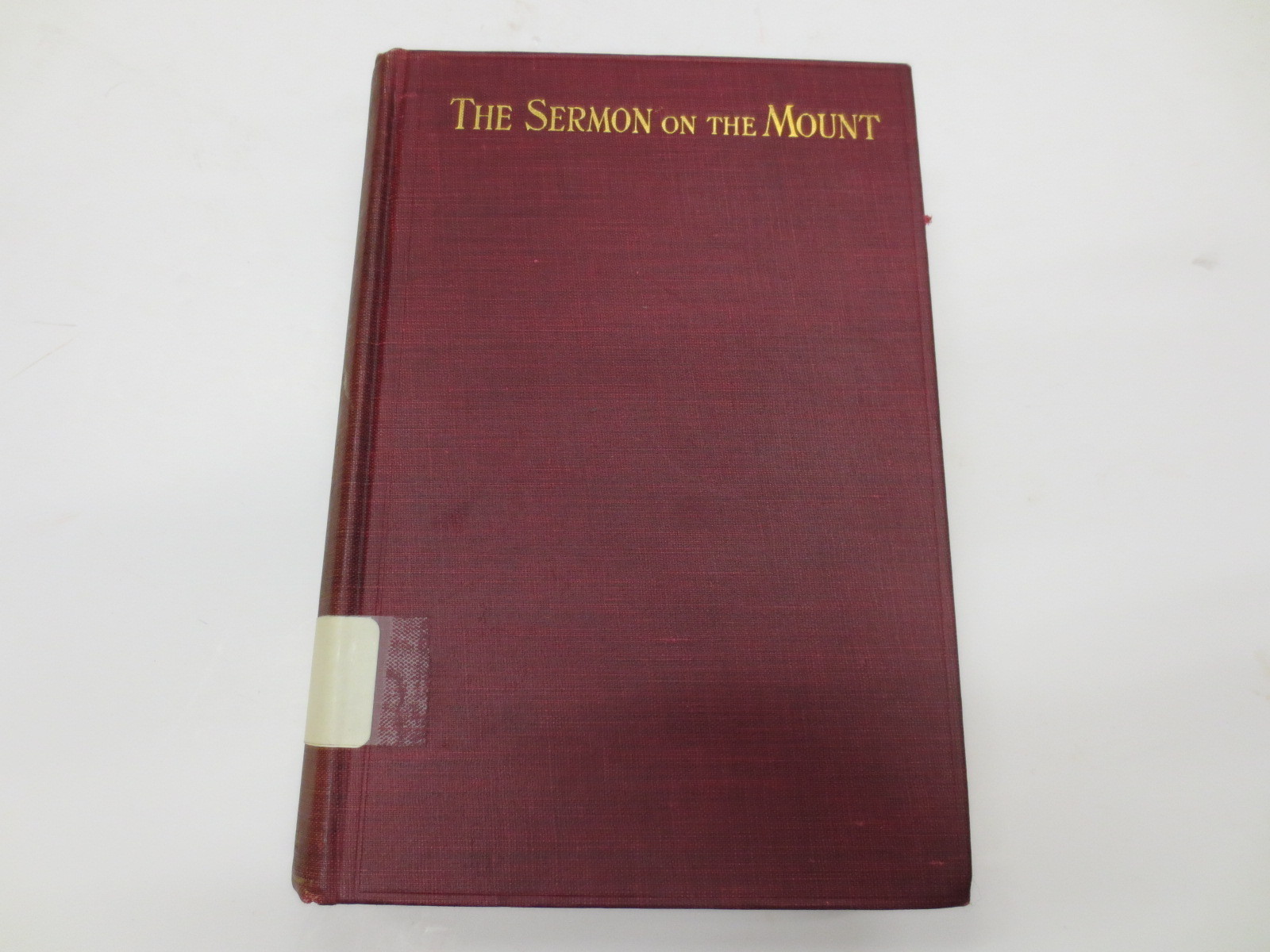 The Sermon on the Mount by E. Griffith Jones Exposition on the Lord’s Prayer HB