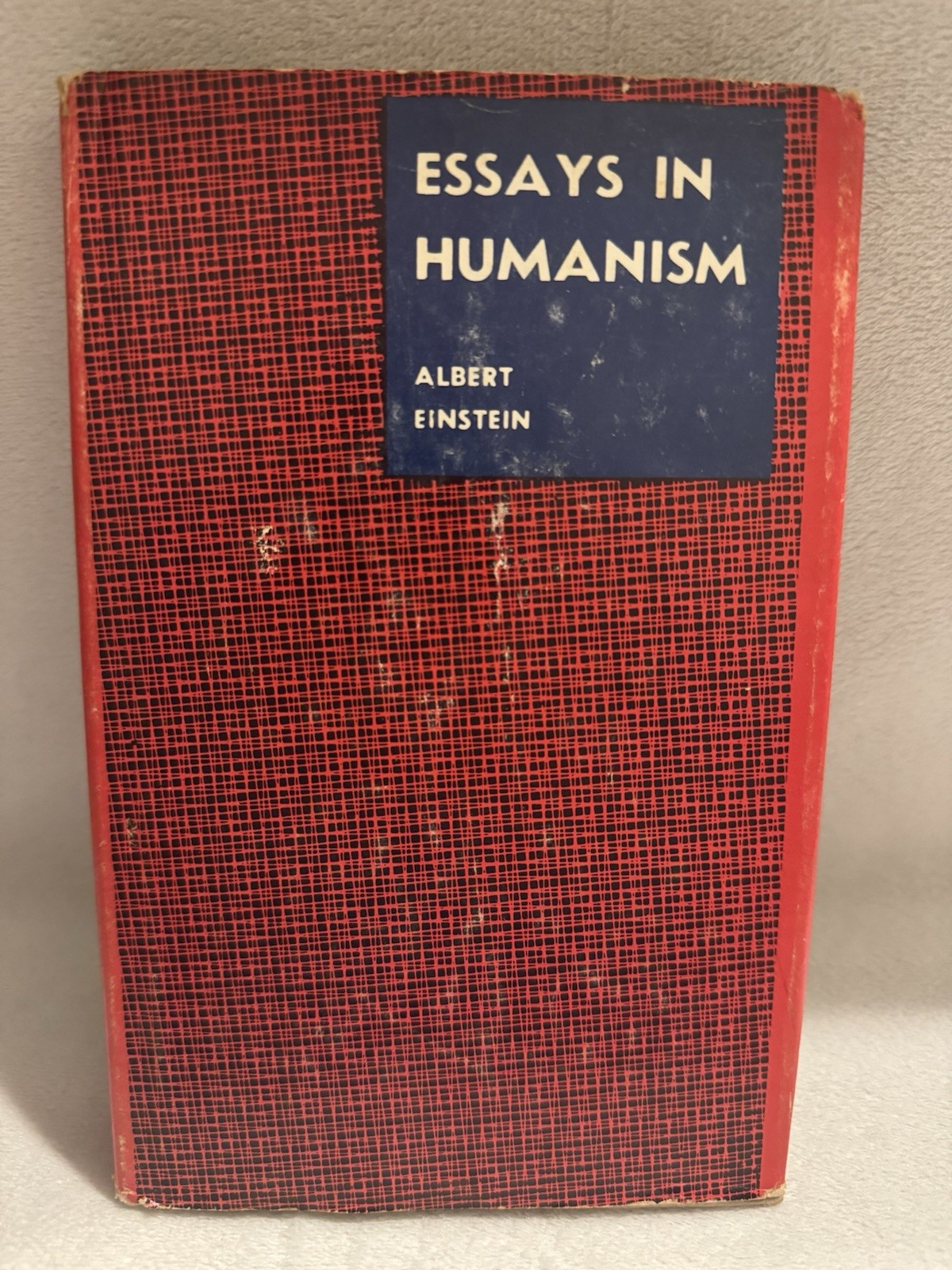 Essays in Humanism (Albert Einstein – 1950) HC/DJ Philosophical library
