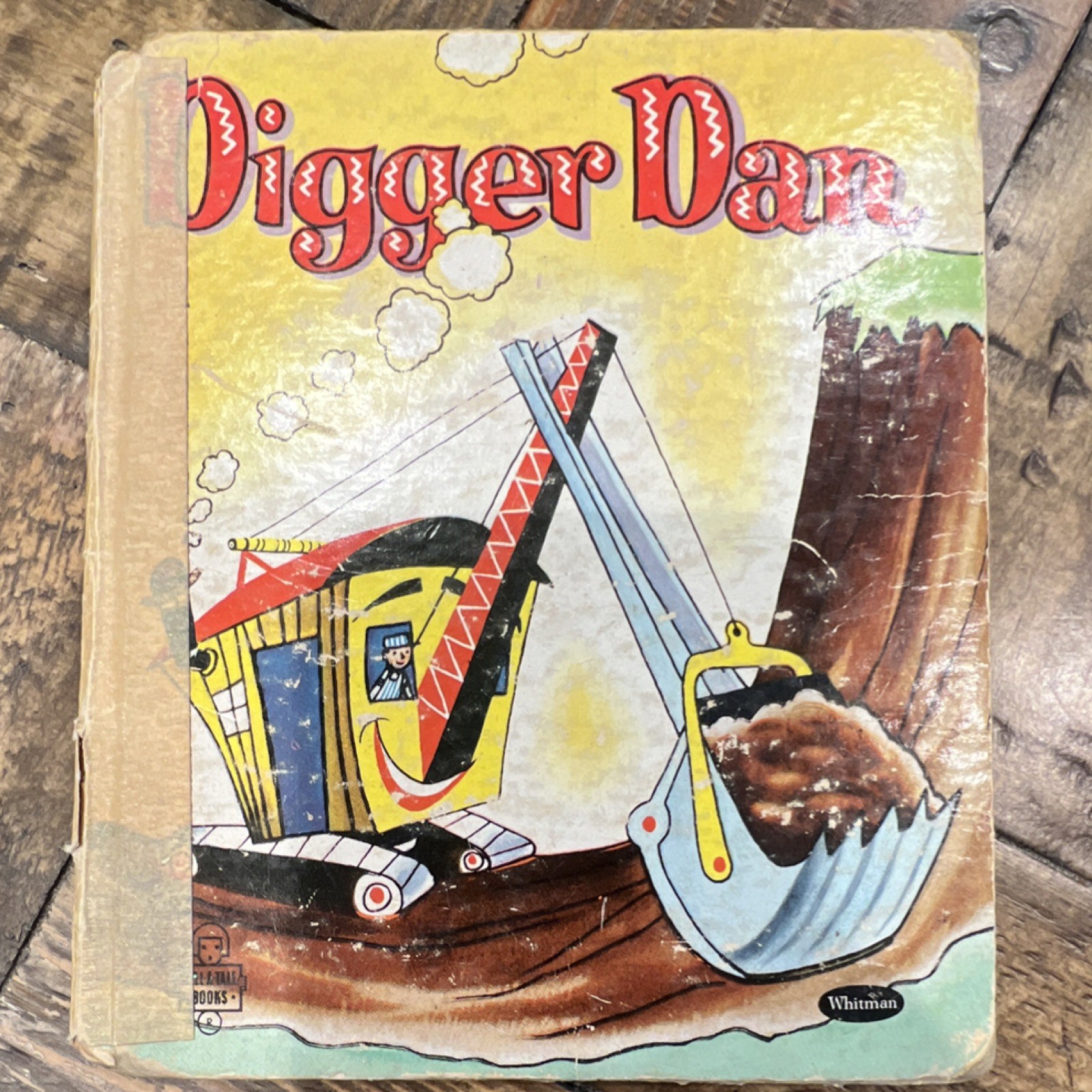 Whitman 1953 Digger Dan Illustrated Patricia Lynn Si Frankel Hardcover