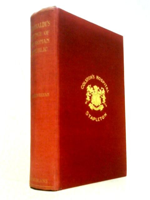 Garibaldi’s Defence of the Roman Republic 1848-9 (G.M.Trevelyan 1919) (ID:46429)