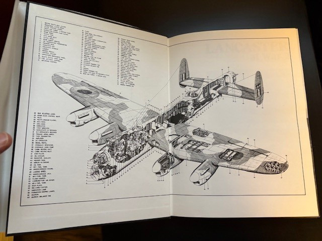 Lot of 4 WWII Warplanes *Lancaster at War 2 (HC)/Mosquito Units/BBMF 50/Duxford*