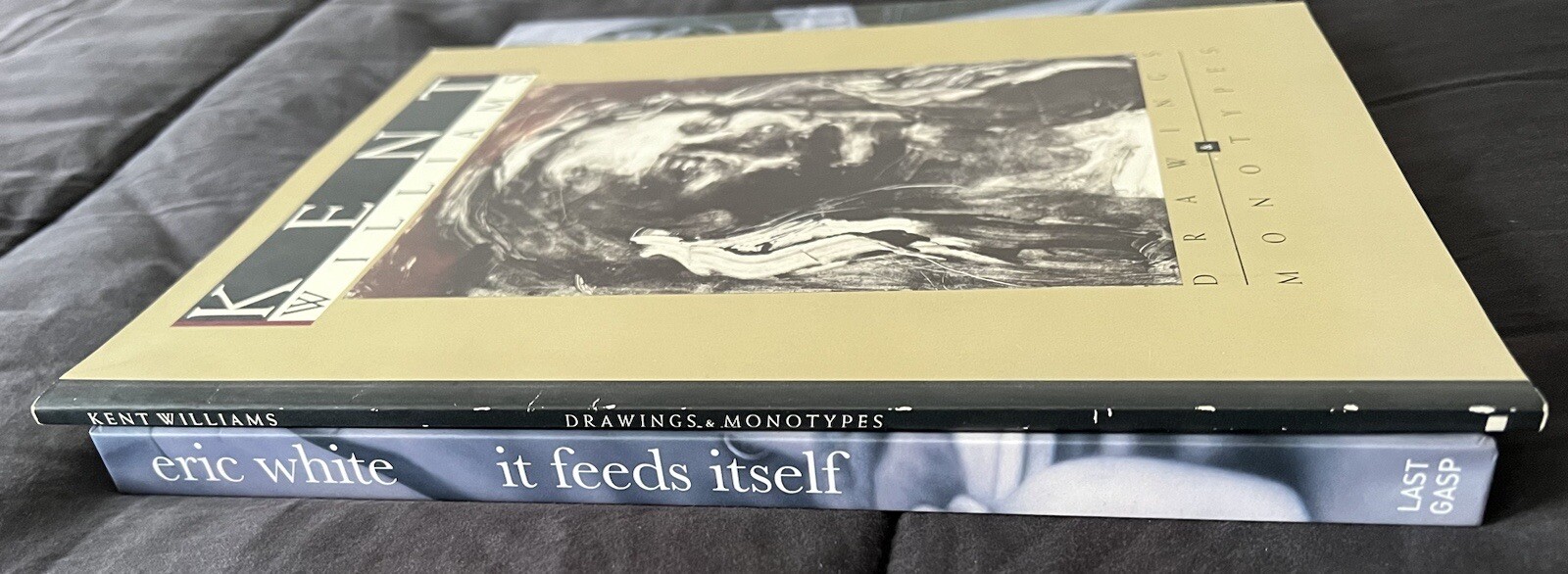 KENT WILLIAMS Drawings & Monotypes + ERIC SMITH It Feeds Itself Juxtapoz LOT