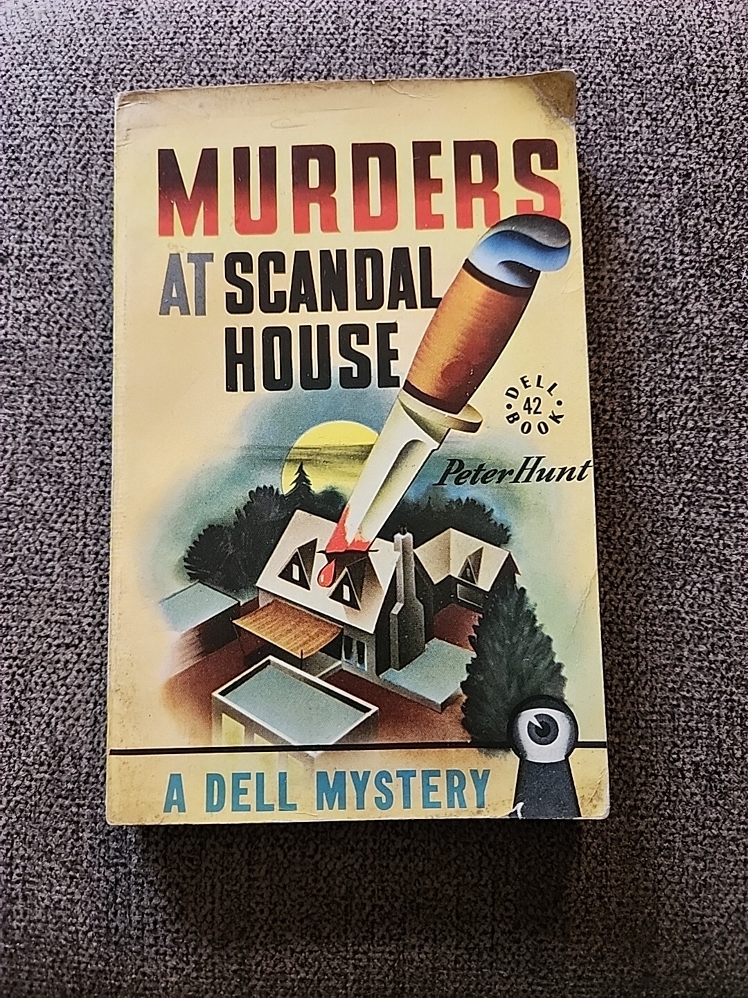 Murders At Scandal House By Peter Hunt (1933, Dell, Paperback)