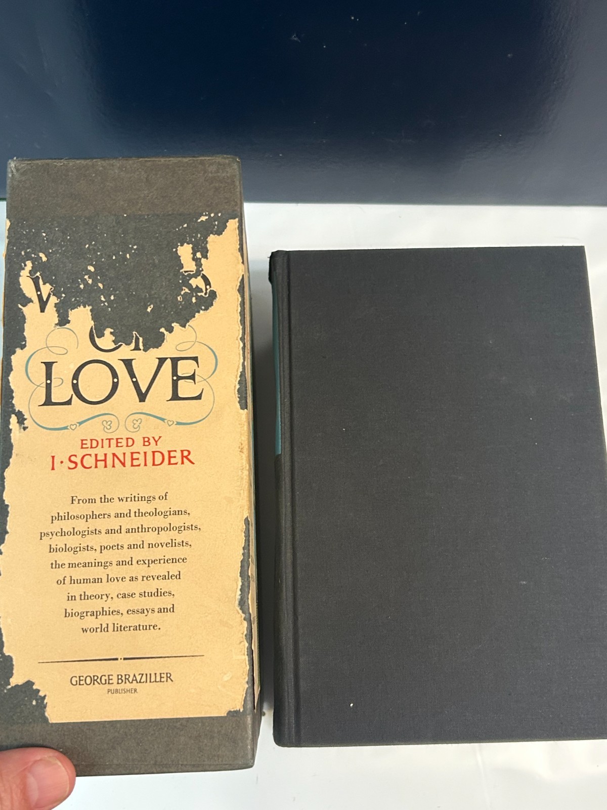 1st Printing The World of Love by Schneider 2 Volumes Set Plus Slipcase