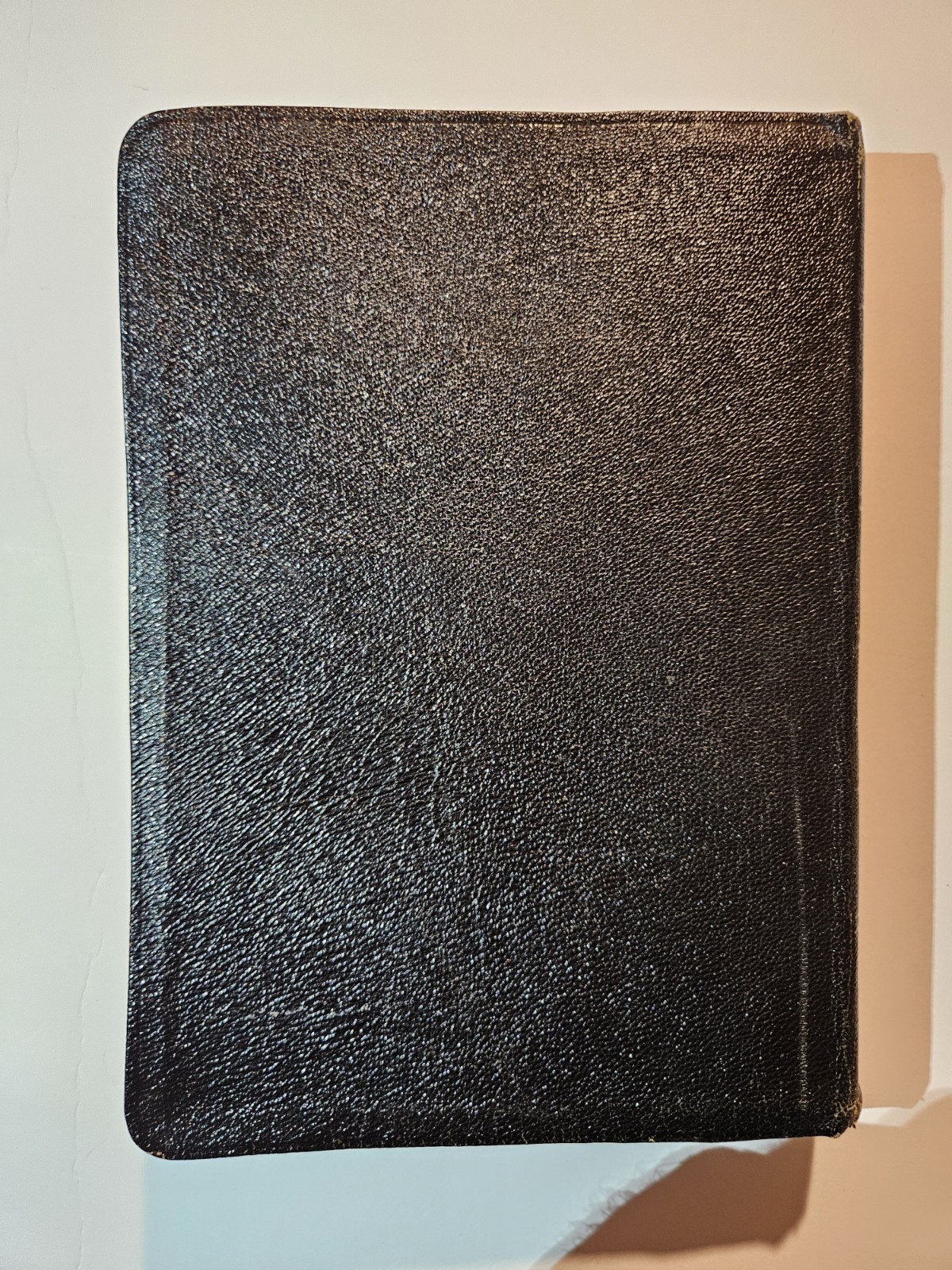 New Chain Reference Bible Thompson BB Kirkbride 1964 Leather Black Vintage