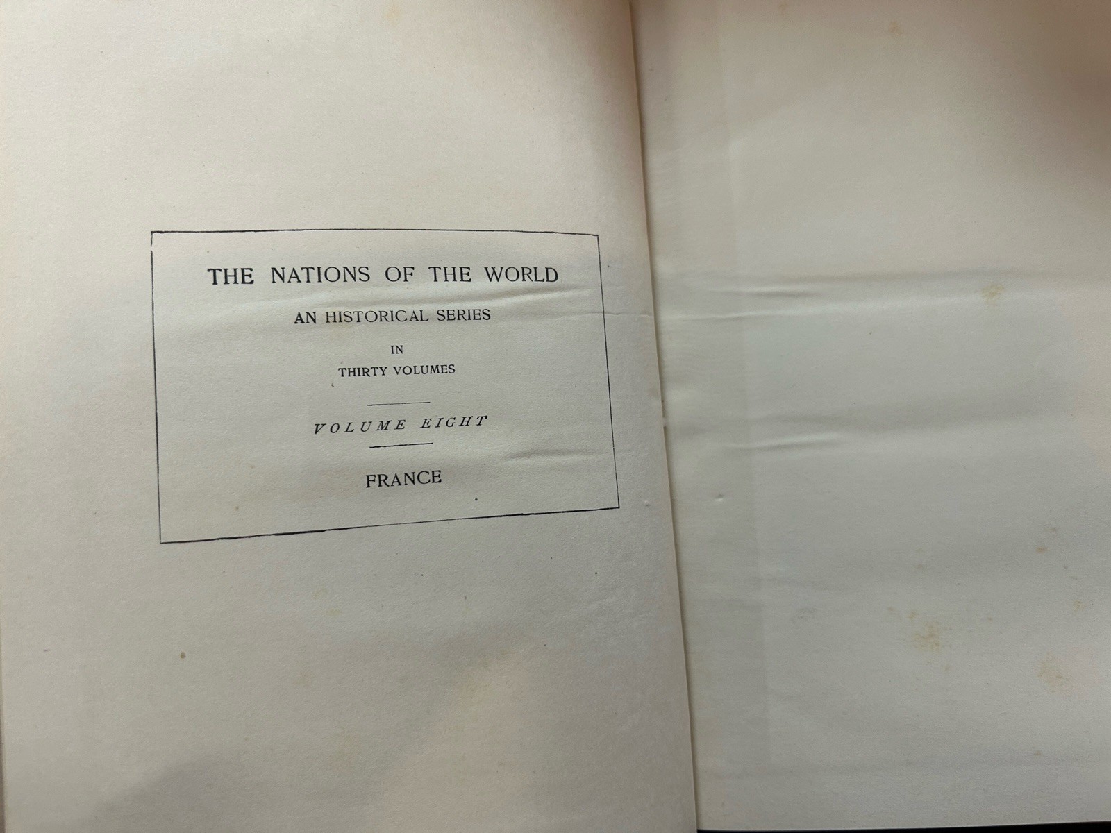 Reprint 1898 Nations of World Historical Series Peter Fenelon Collier 37 V Set