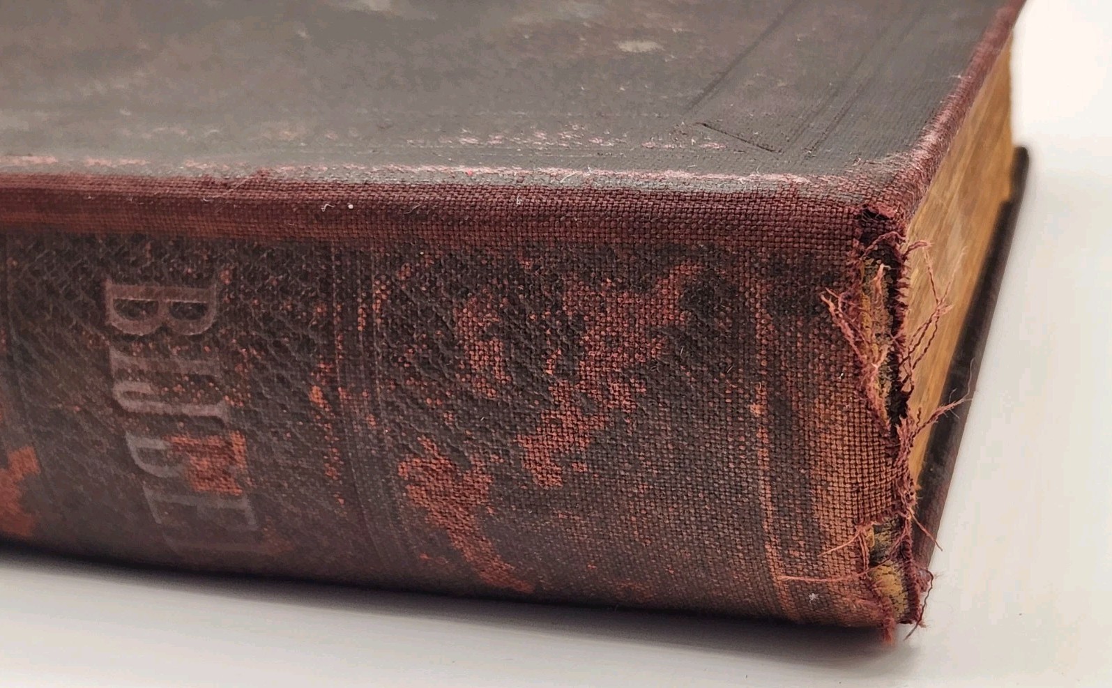 Antique 1902 Bijbel Amsterdam Dutch Netherlands Bible Old New Testament