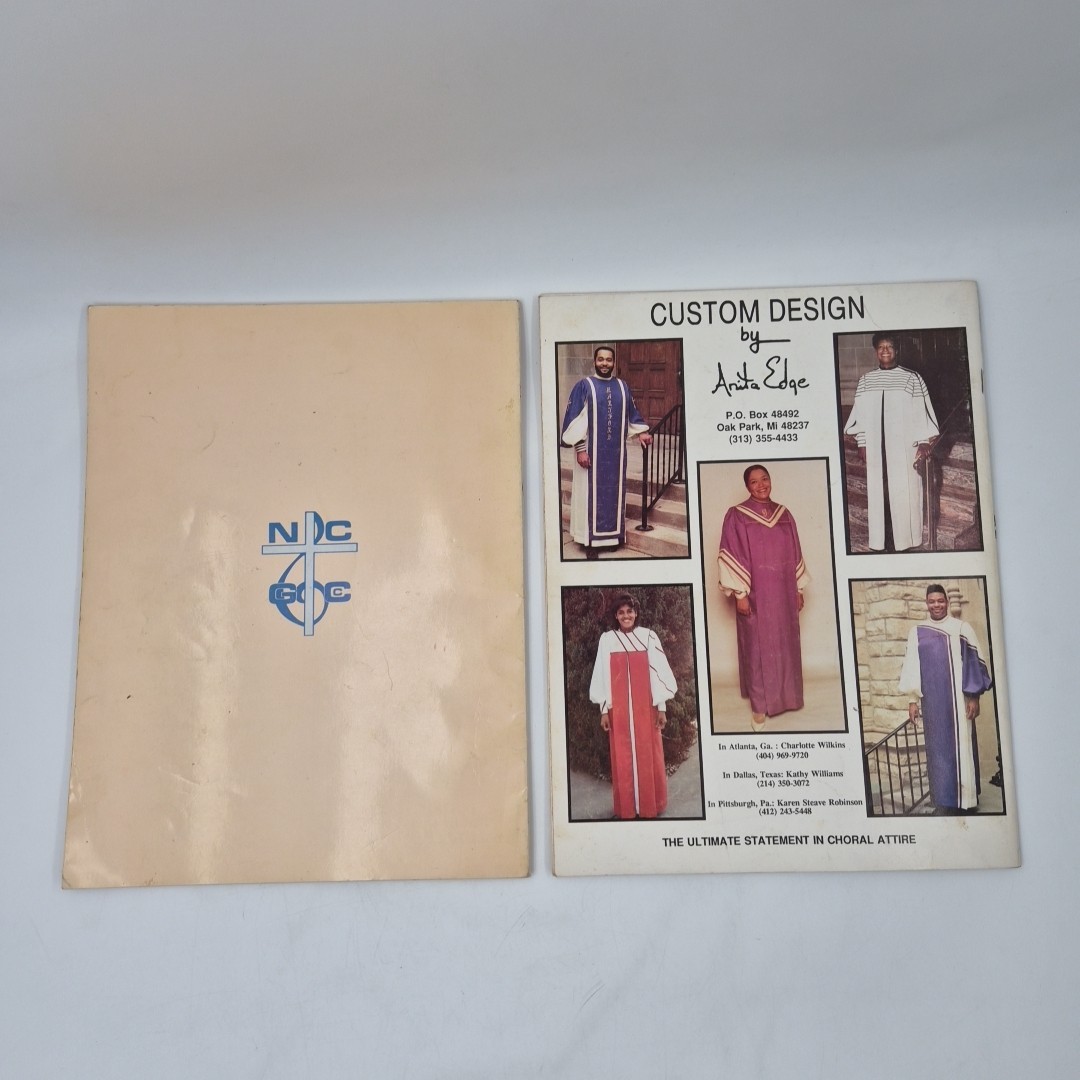 VTG 70s Gospel Music Hymn Song Book Programs Convention Assorted KY FL Religous