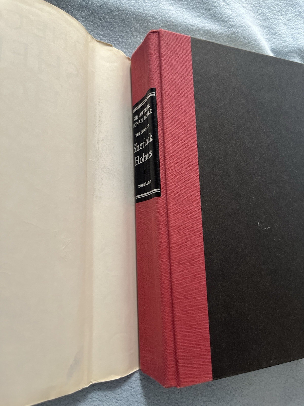 The Complete Sherlock Holmes Doubleday Two Volumes Sir Arthur Conan Doyle HC