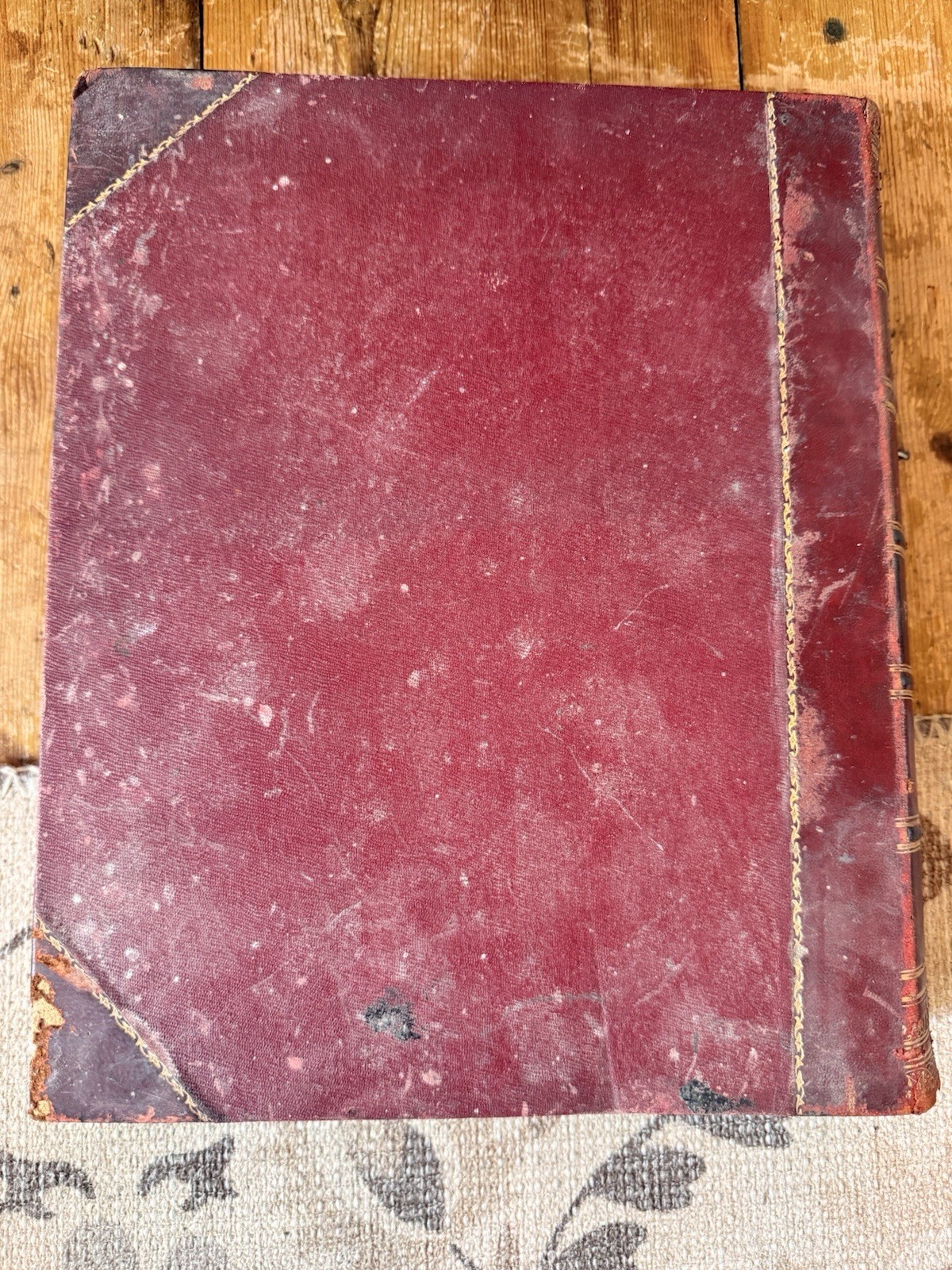 Antique Equestrian Reference Book Modern Practical Farriery Victorian Leather