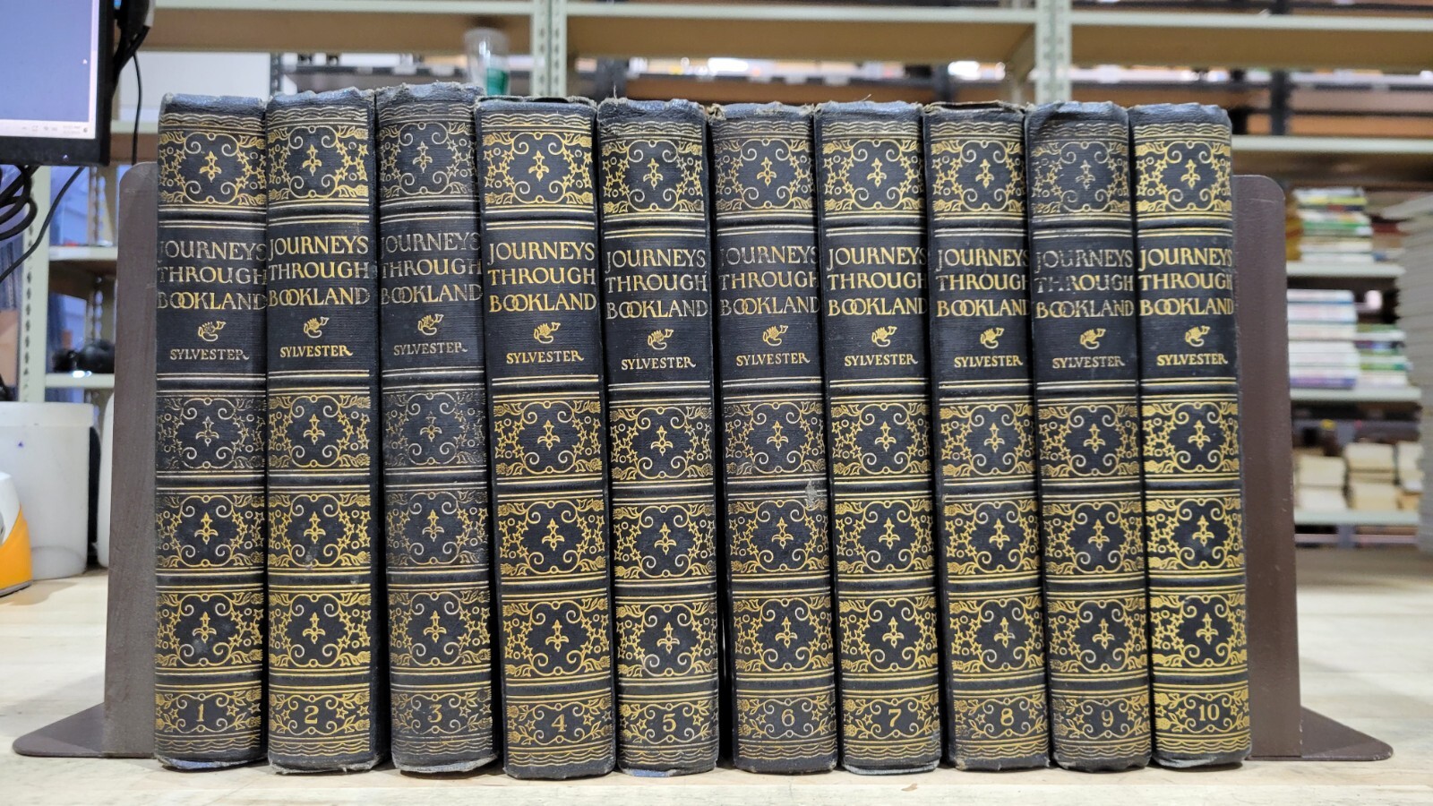 Vintage 1922 Journeys Through Bookland Complete 10 Vols. Set Sylvester Hardcover