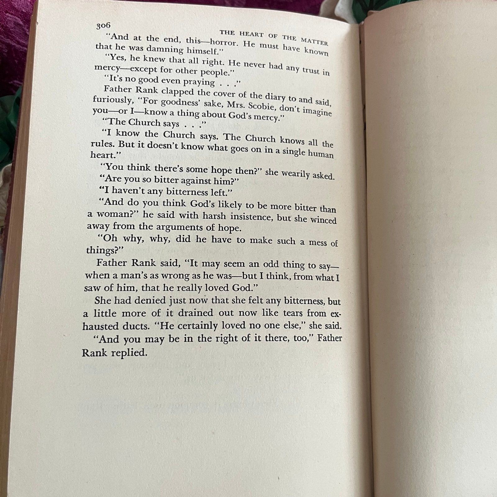 1948 The Heart of the Matter by Graham Greene, Vintage Book, The Viking Press