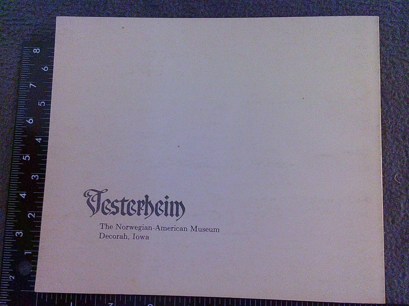 Norwegian-American Wood Carving of the Upper Midwest 1978 GOOD