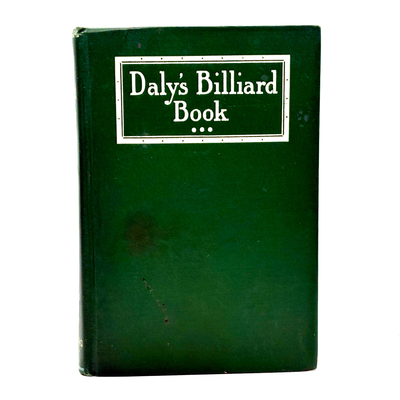 DALY, Maurice. Daly’s Billiard Book [A. C. McClurg & Co., 1916]