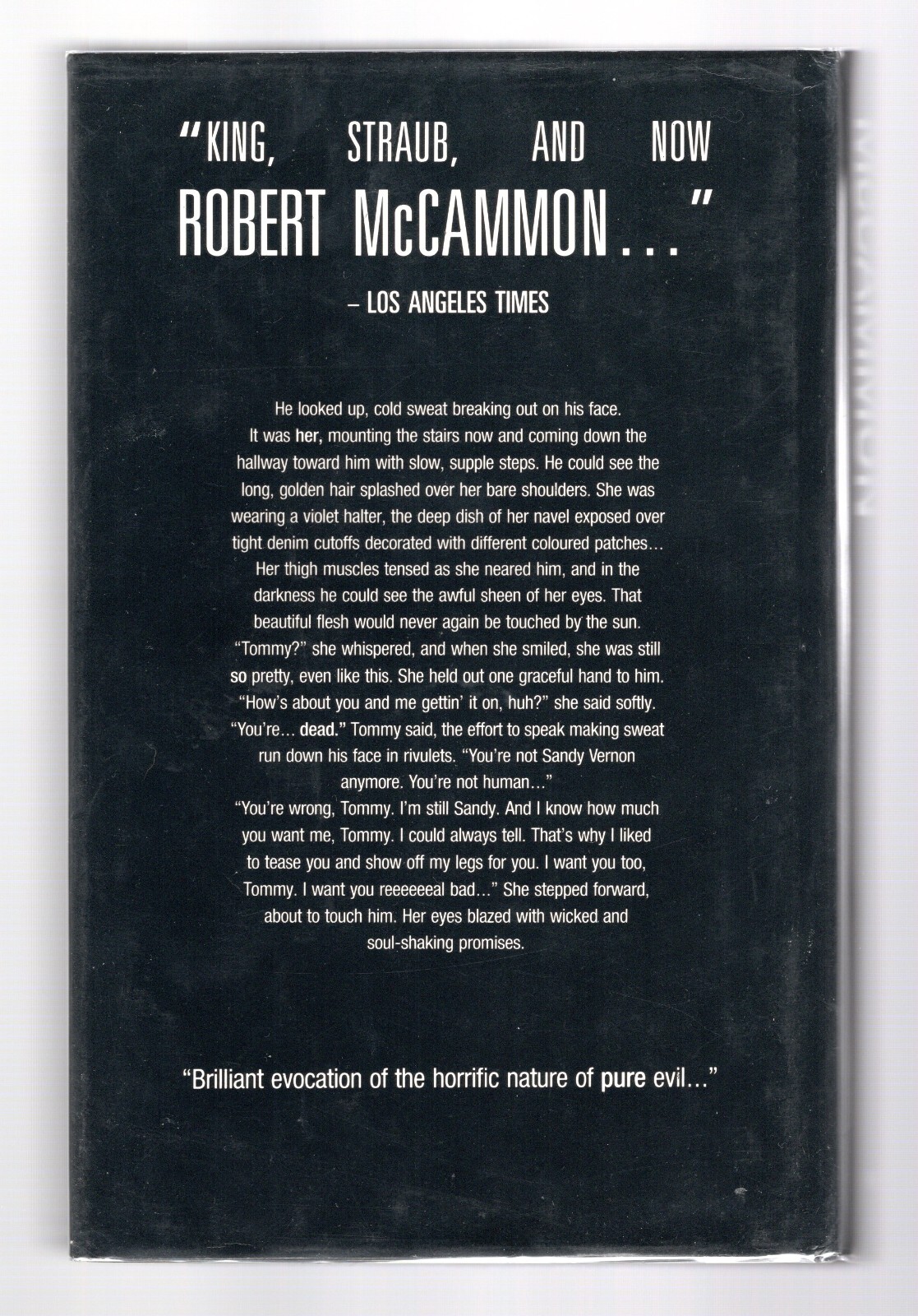 SIGNED Robert McCammon THEY THIRST 1st printing hardcover (UK) Near Fine+