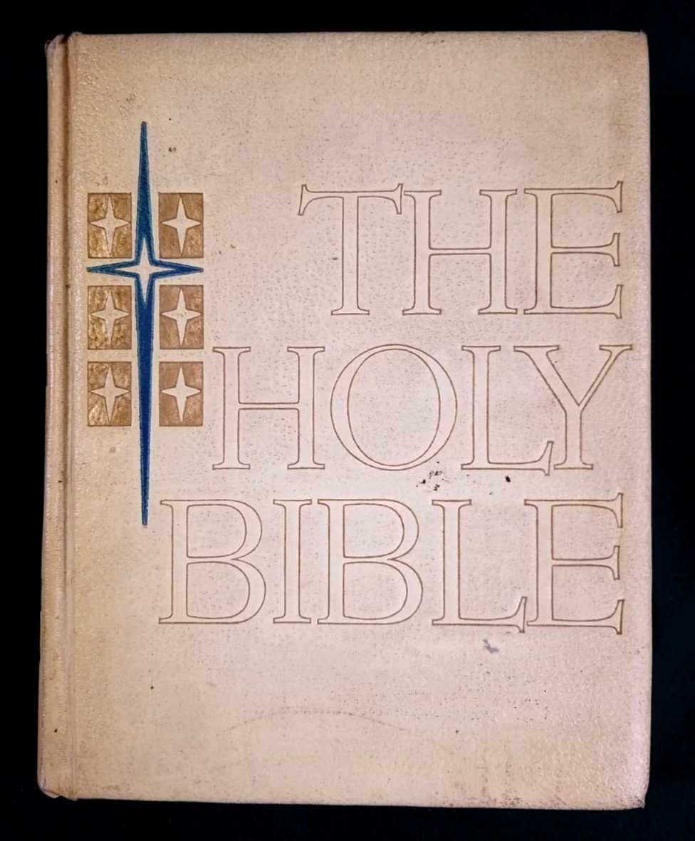 1960 Illustrated King James Version Holy Bible Peace of Mind Edition Good Counse