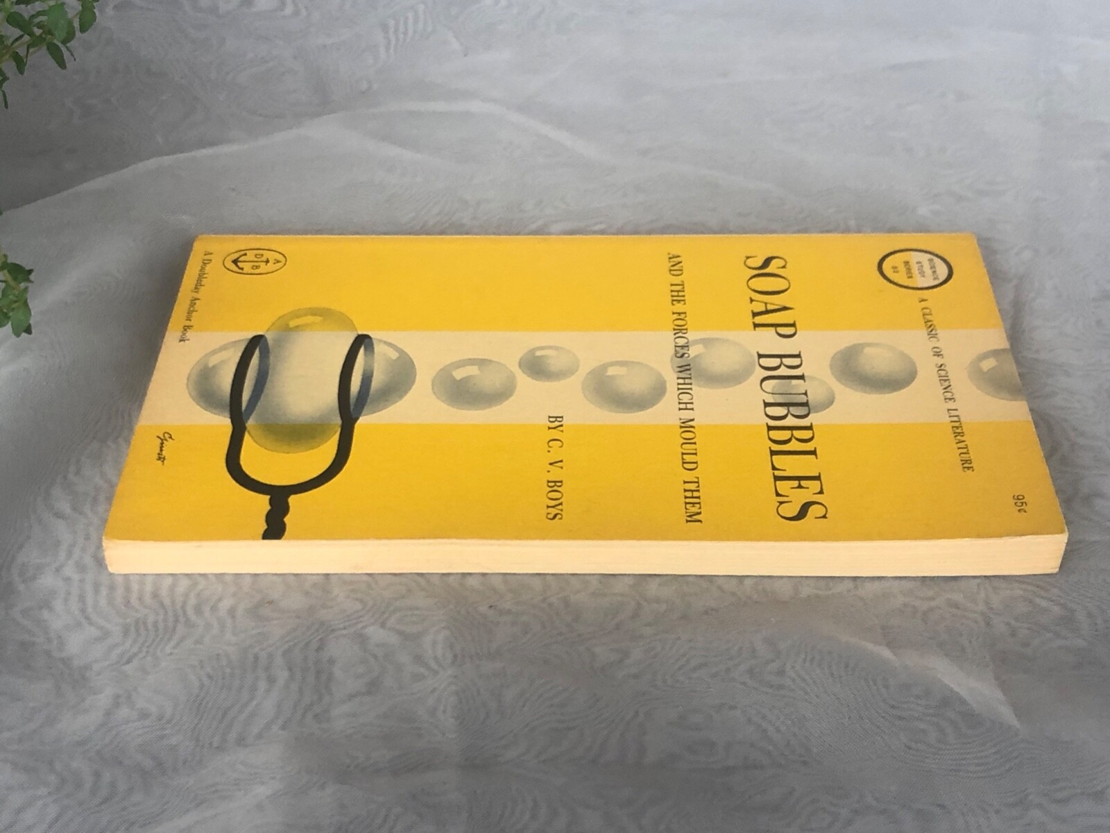 Soap Bubbles and the Forces Which Mould Them C.V. Boys George Giusti Cover Art