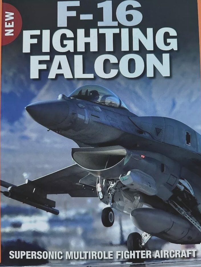 AMBER BOOKS PRESENT: F-16 FIGHTING FALCON MAGAZINE 2024 UK