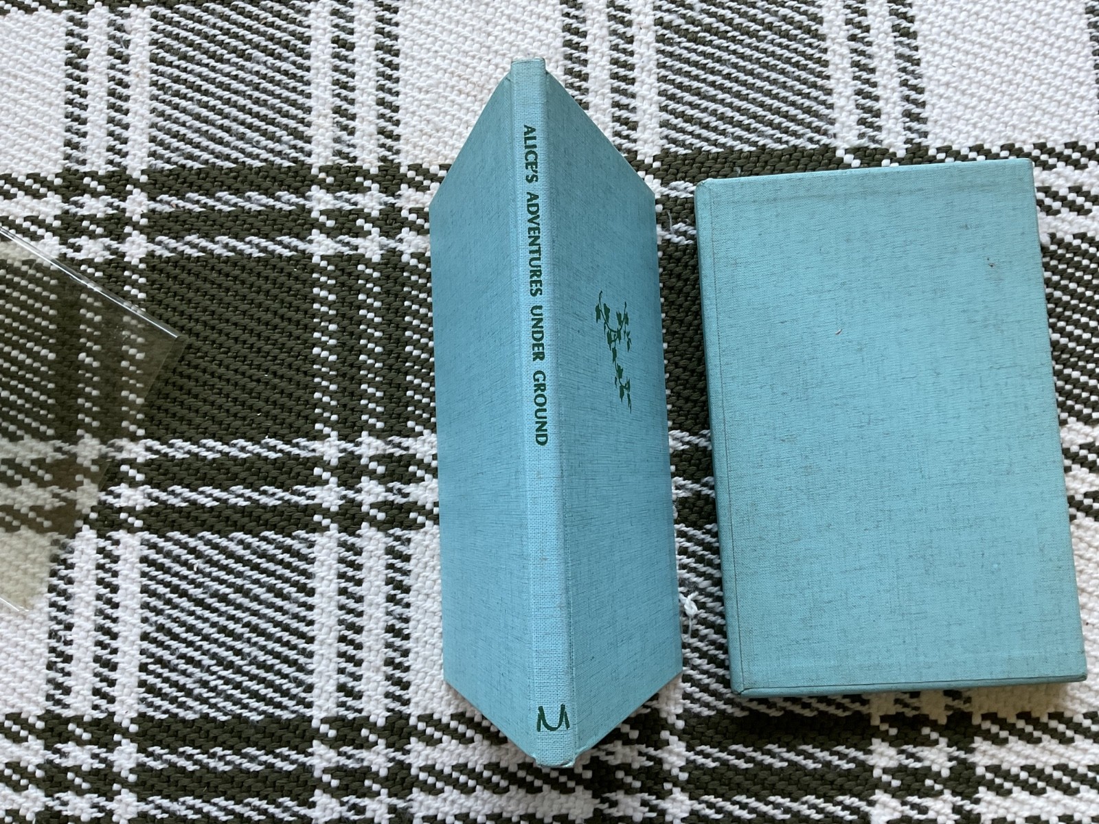Alice’s Adventures Underground Book With Slip Case Lewis Carroll Manuscript 1964