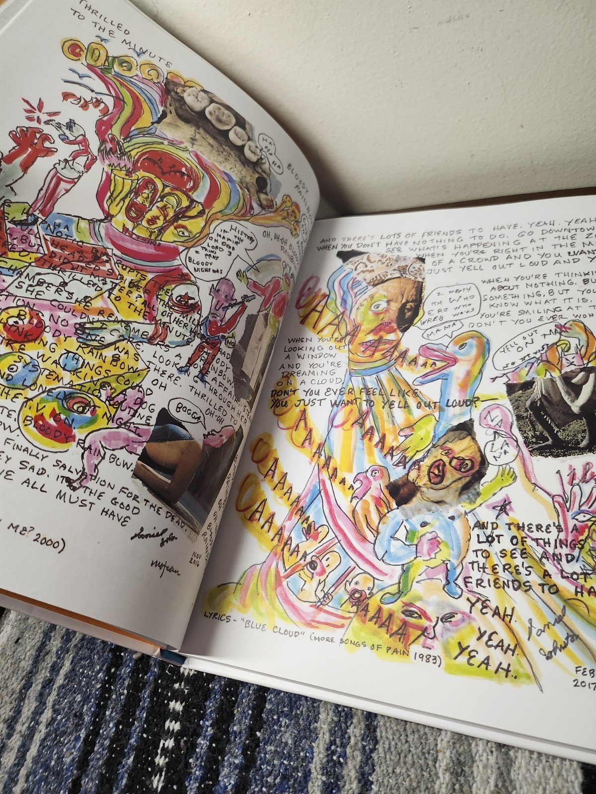Daniel Johnston Songs To Look At First Edition 2021 Volume 1 , 1 Of 3,000