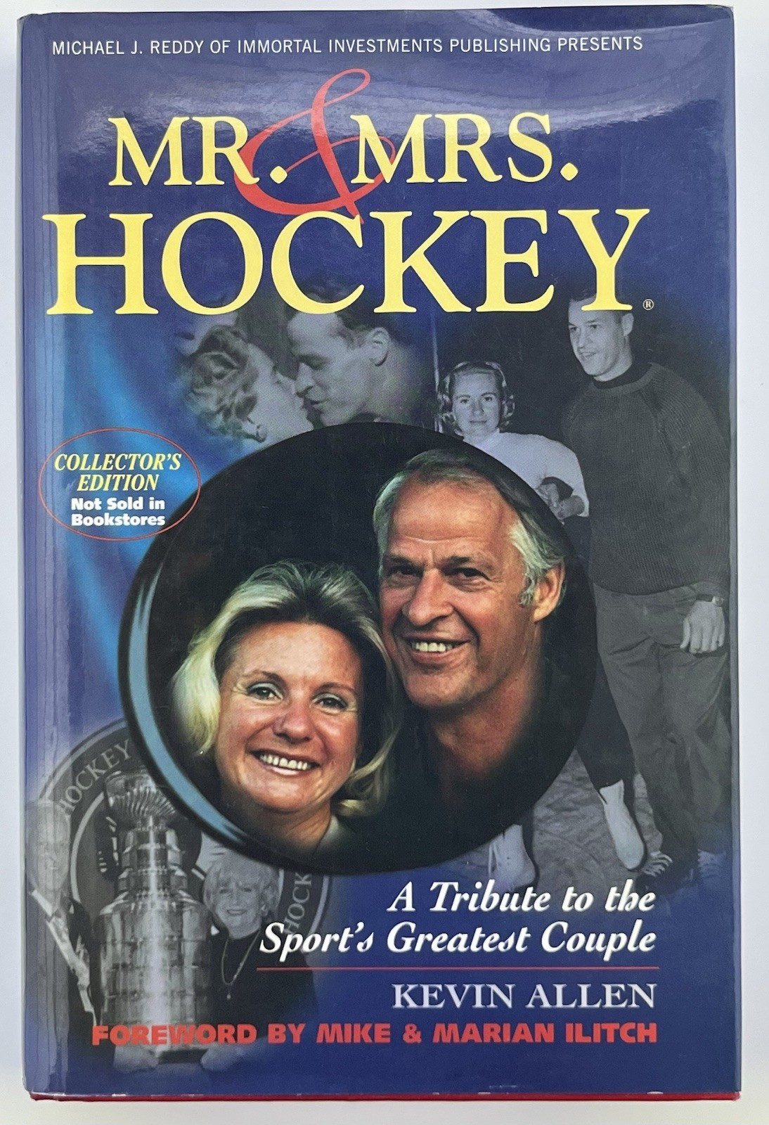Gordie Howe SIGNED BOOK Mr. & Mrs. Hockey First Edition HC & Papers COA HOF NHL