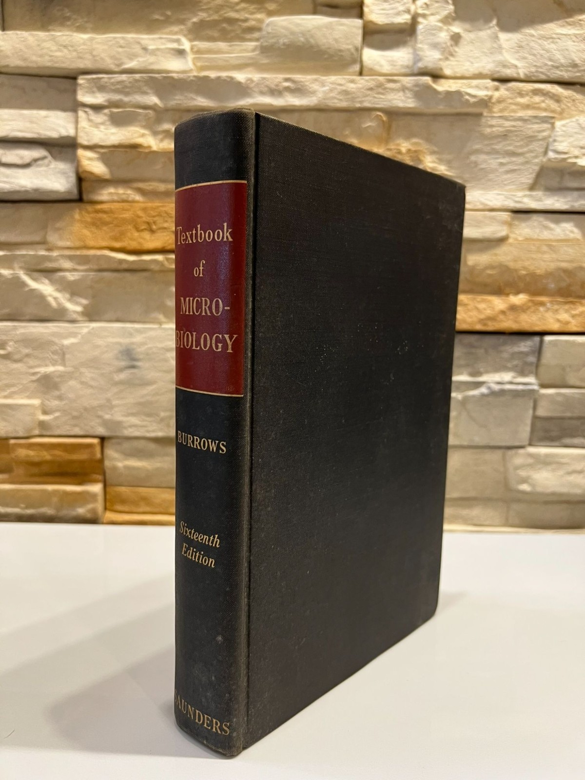 Textbook of Microbiology Sixteenth Edition By William Burrows HC Bacteriology