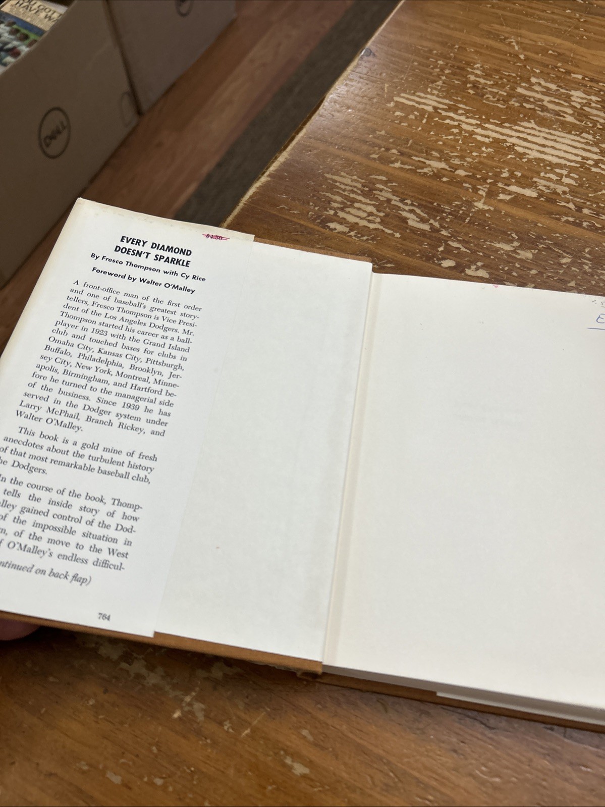 Every Diamond Doesn’t Sparkle: Behind Scenes With The Dodgers 1964 Hardcover