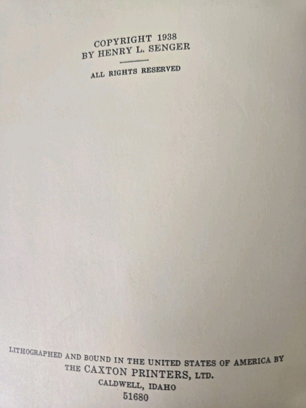 The Saga Of The Sawtooths Hank Senger 1938 Hank’s Unnatural History Series Rare