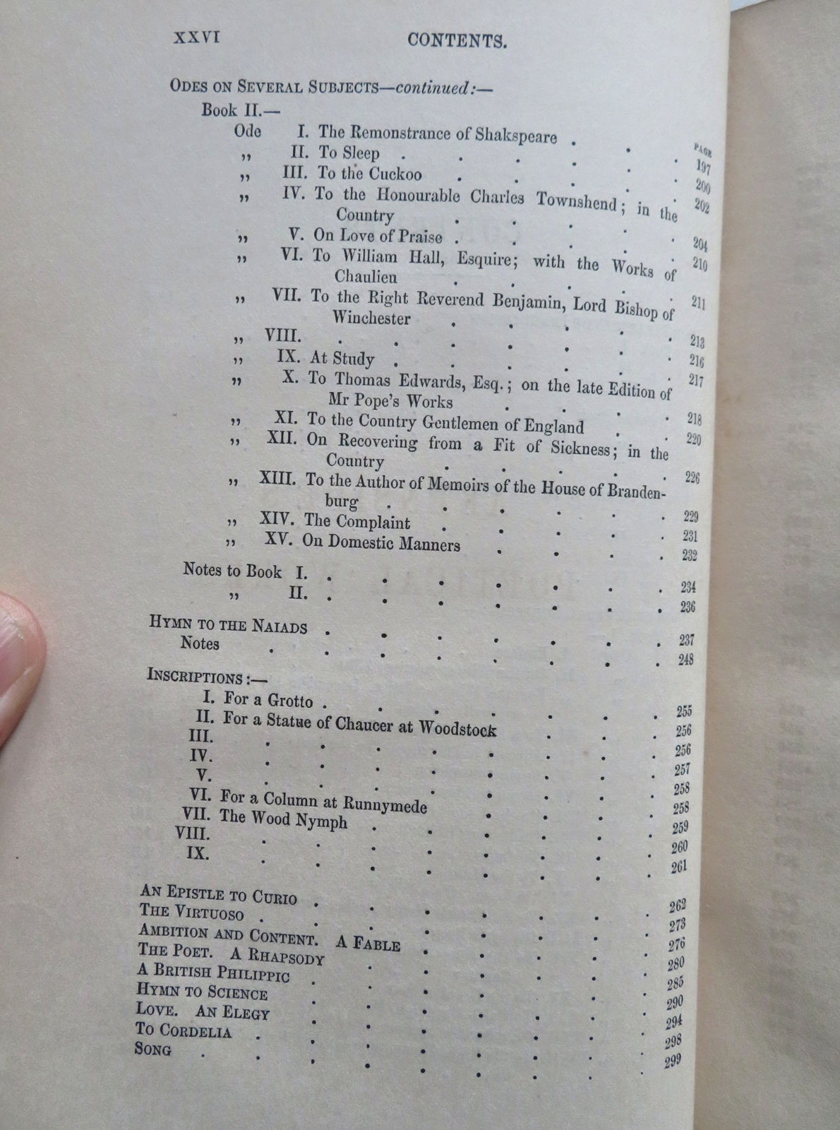 Mark Akenside British Poet Collected Works 1857 scarce leather poetry book
