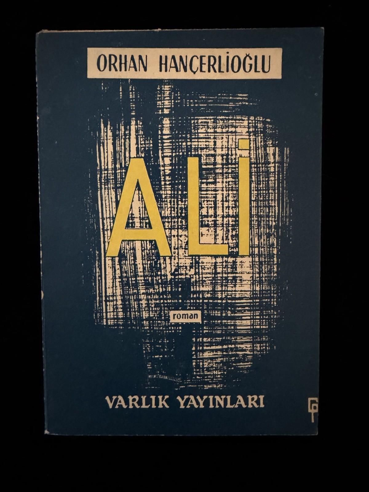 Ali Orhan Hancerlioglu Turkish Novel Varlik Yayinlari Vintage PB Book 1959