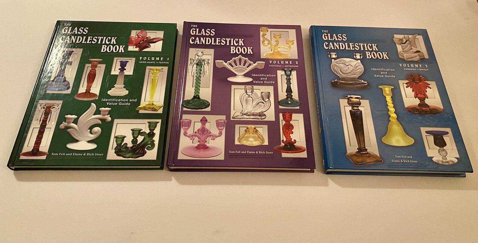Hardcover The Glass Candlestick Book Volumes 1 to 3 by Tom Felt and Rich Stoer
