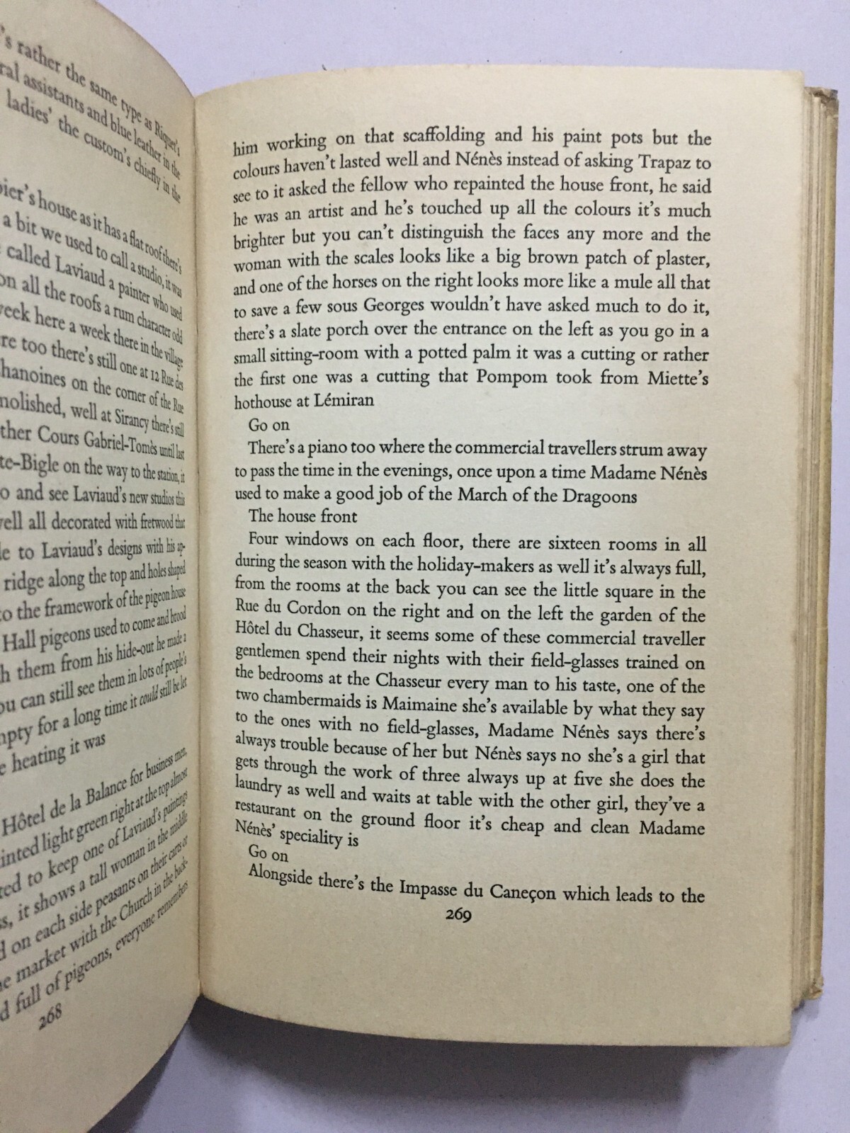 Pinget, Robert: The Inquisitory. Calder And Boyars. 1966. London. 399p. hb
