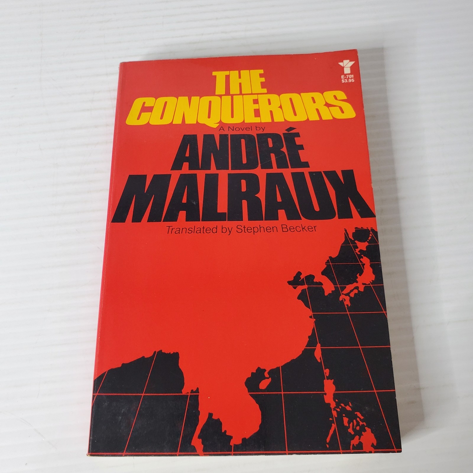 The Conquerors By André Malraux Vintage Paperback Grove Press Novel Random House