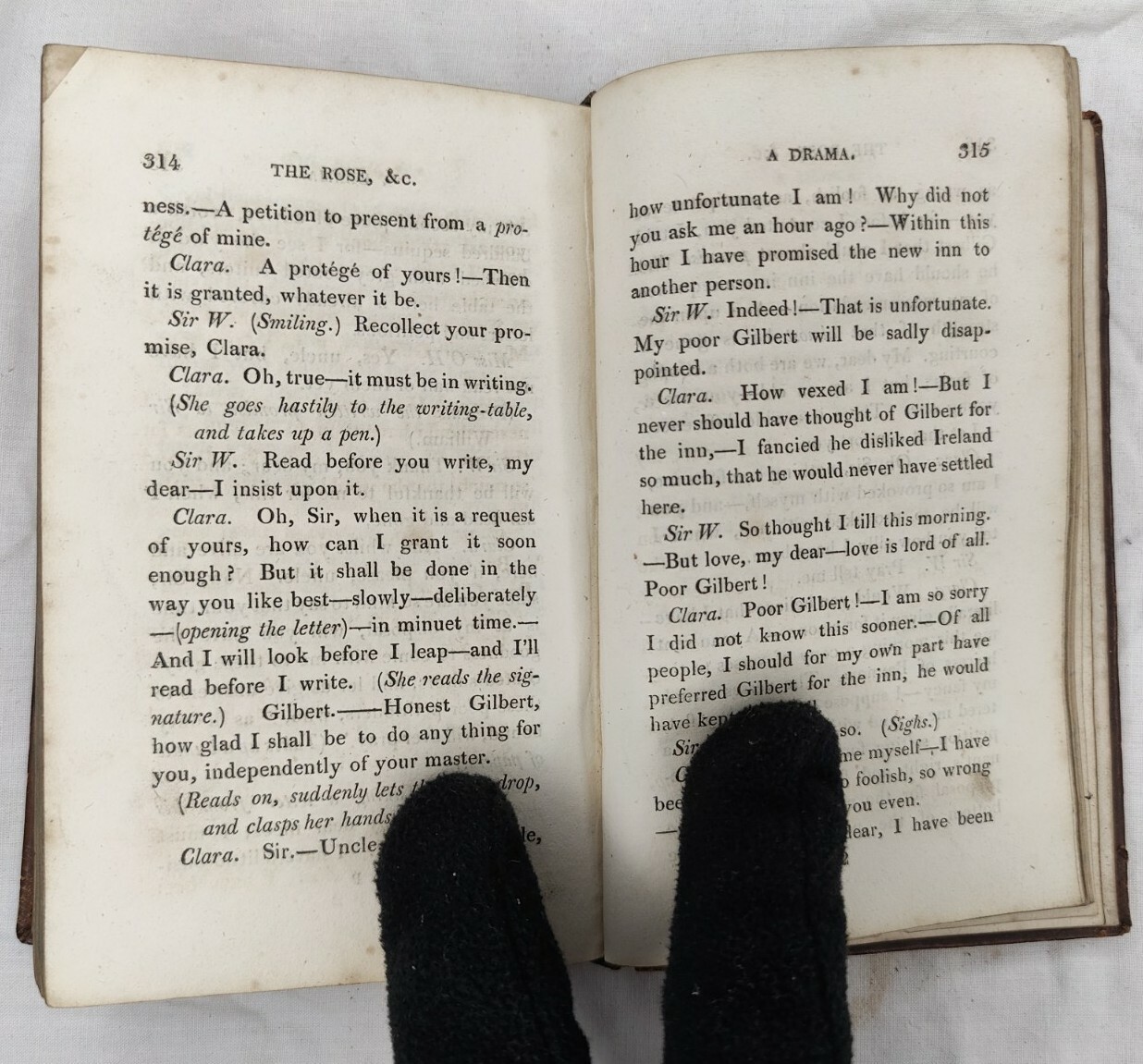 Comic Dramas in Three Acts by Maria Edgeworth 1817 Hardback Vintage Edition