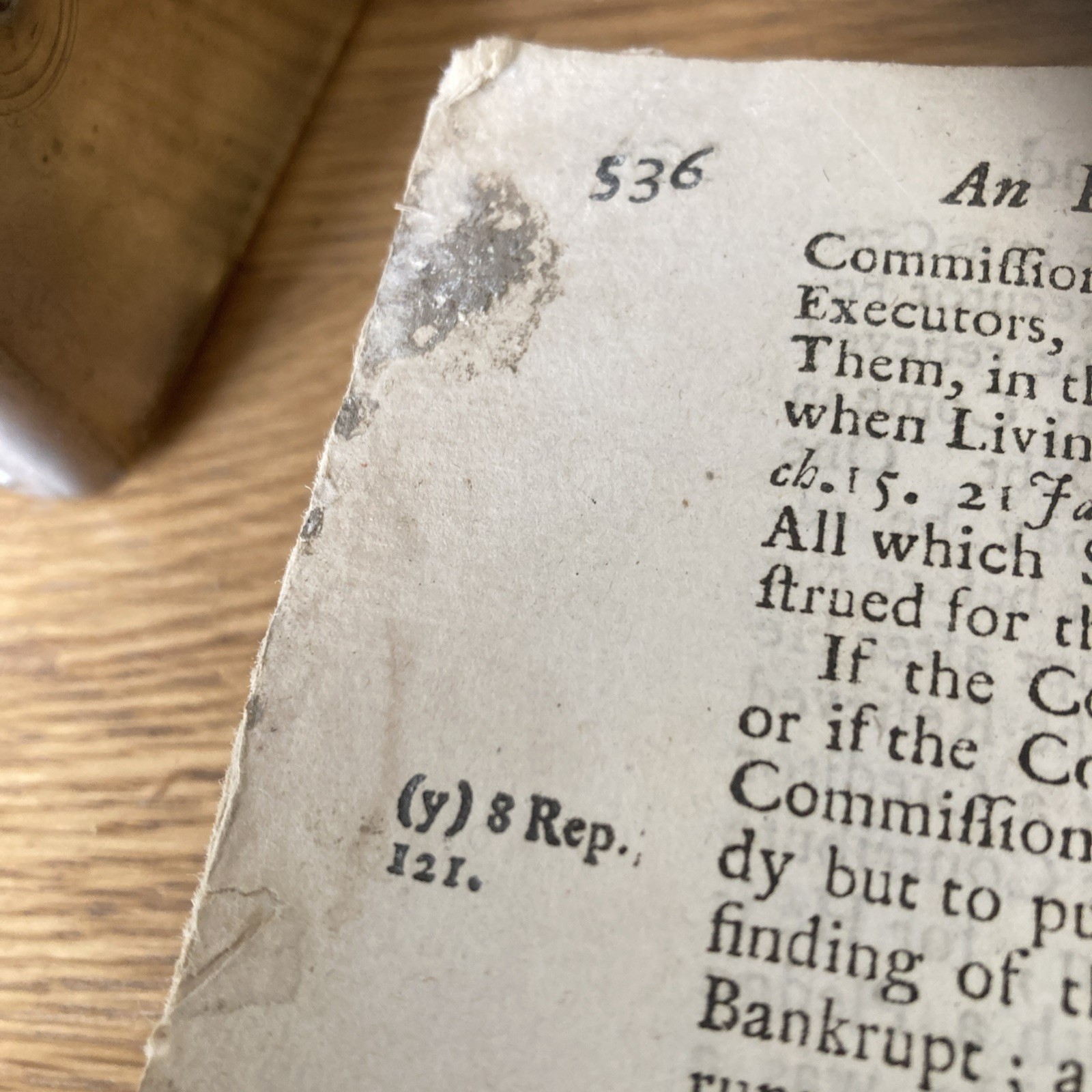 Antique 1st Edition Institute of the Laws of England vol 1 Thomas Wood Book 1720