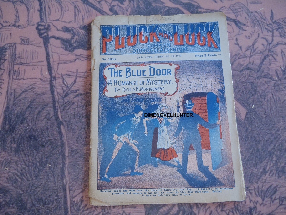 FRANK TOUSEY’S PLUCK & LUCK WEEKLY #1603 1929 DIME NOVEL STORY PAPER