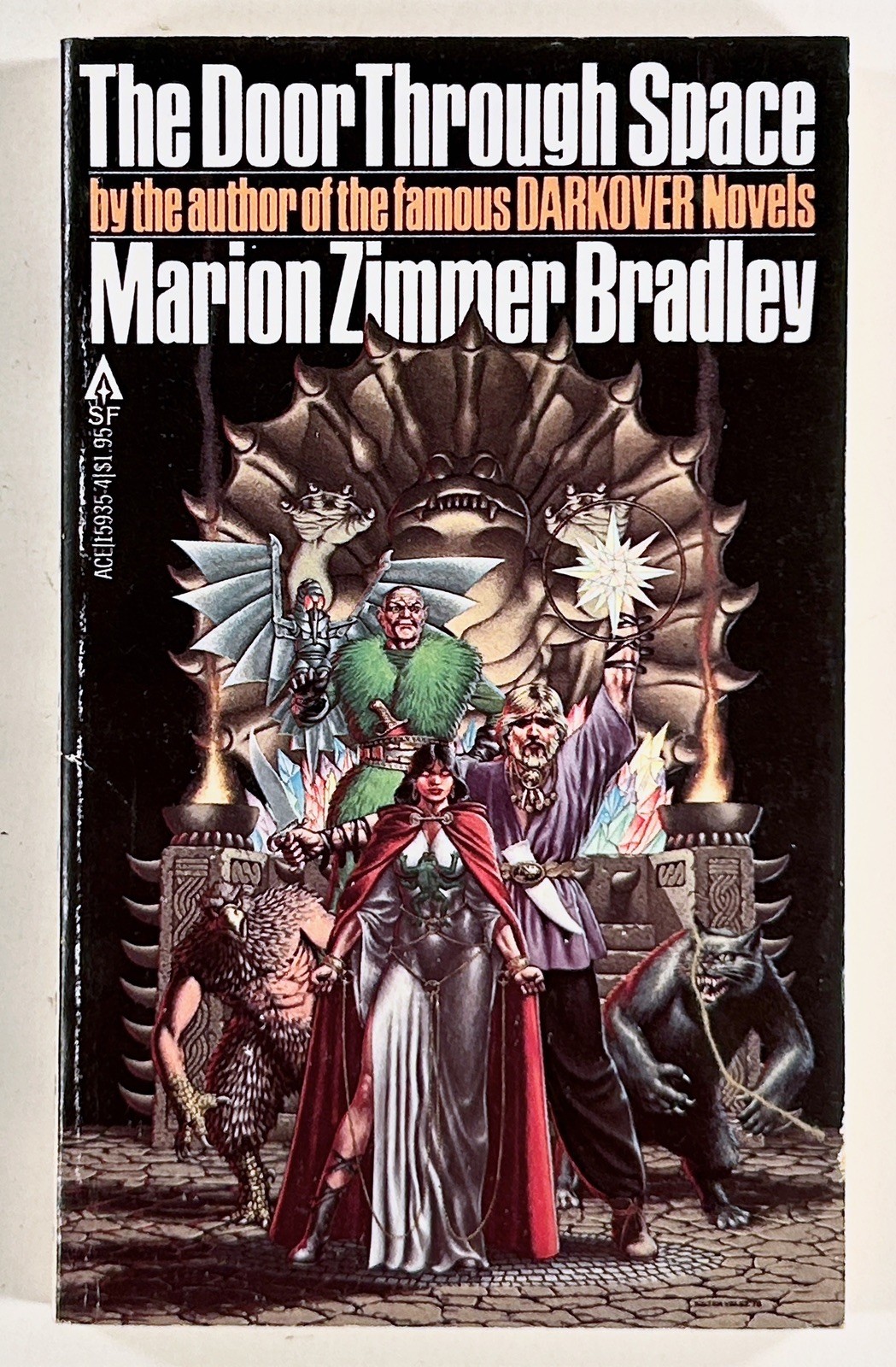 1979 Marion Zimmer Bradley THE DOOR THROUGH SPACE space opera novel ACE SF pb