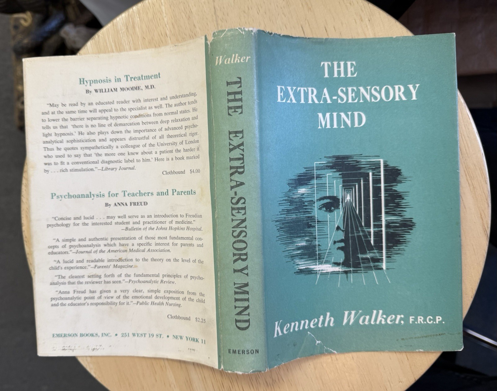 The Extra-Sensory Mind By Kenneth Walker (Hardcover / 1961)