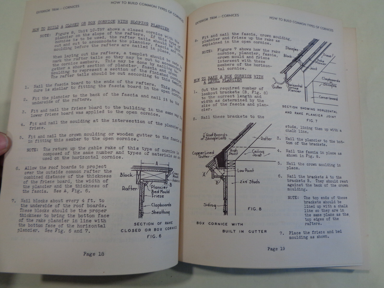 Suggested Unit Course in Interior and Exterior Trim 1946 Carpentry Woodworking
